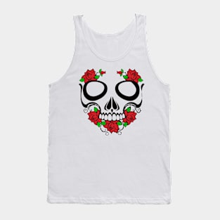 Rose Skull Tank Top